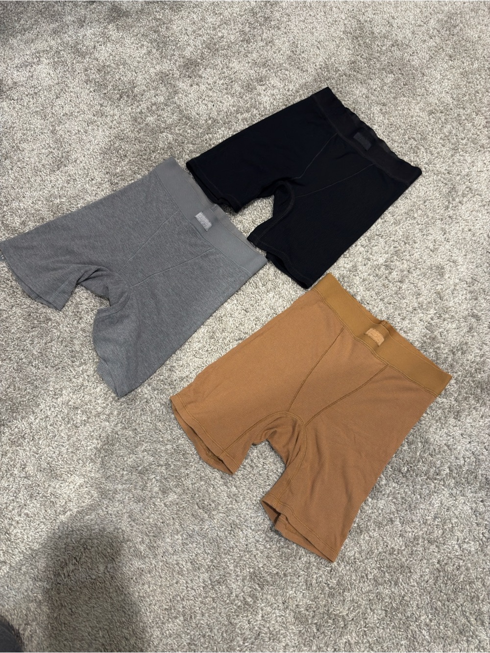 Skims Women’s Boxer Briefs Set of 3 Sz XS